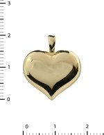 Подвеска из лимонного золота 585 пробы