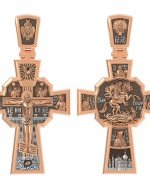 Крест из золота 585 пробы