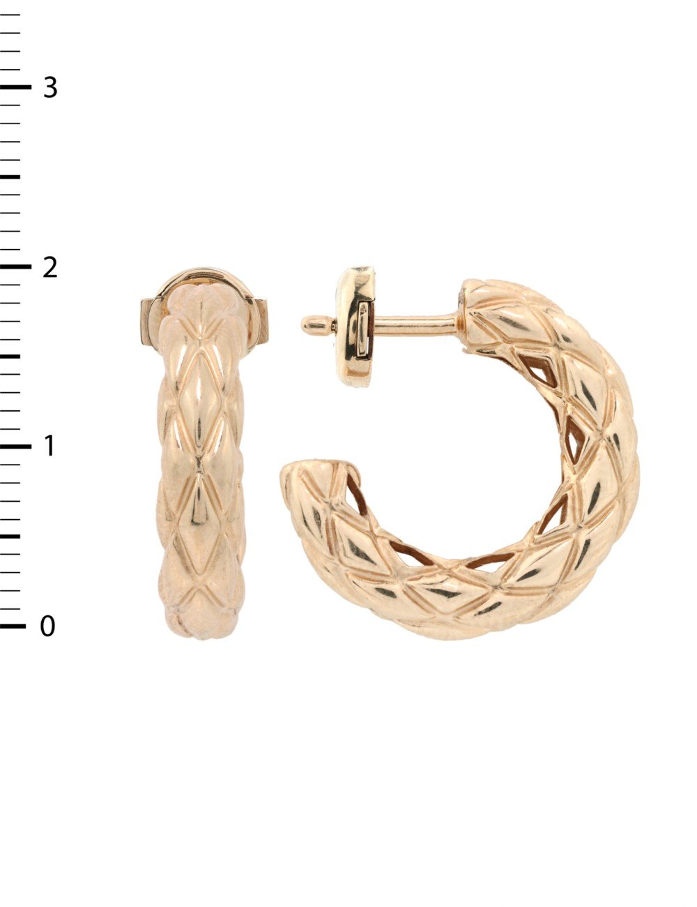 Серьги из золота 585 пробы