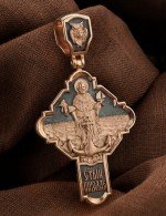 Крест из золота 585 пробы