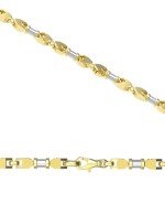 Цепь из лимонного золота 585 пробы