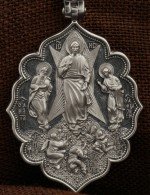 Образок из белого золота 585 пробы