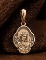 Образок из золота 585 пробы