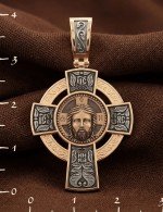 Крест из золота 585 пробы