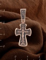 Крест из золота 585 пробы