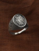 Кольцо из белого золота 585 пробы