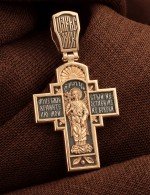 Крест из золота 585 пробы
